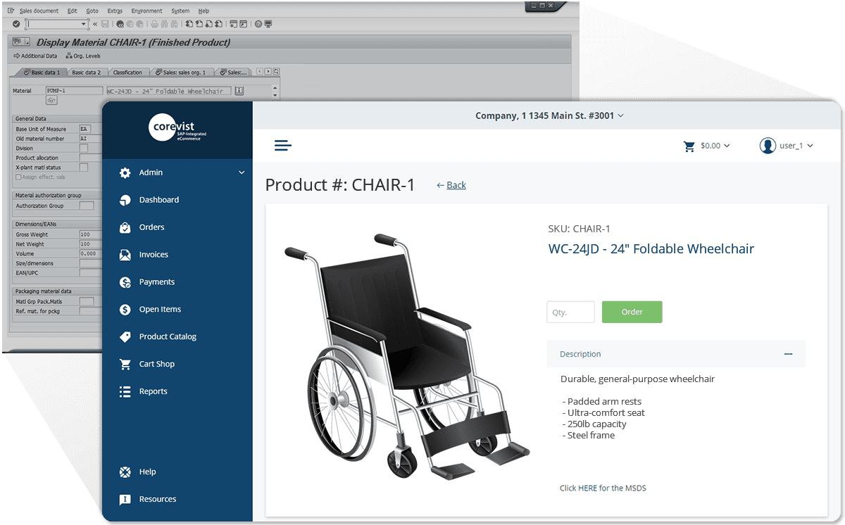 SAP Hybris Alternatives | SAP Integration Included | Corevist Commerce