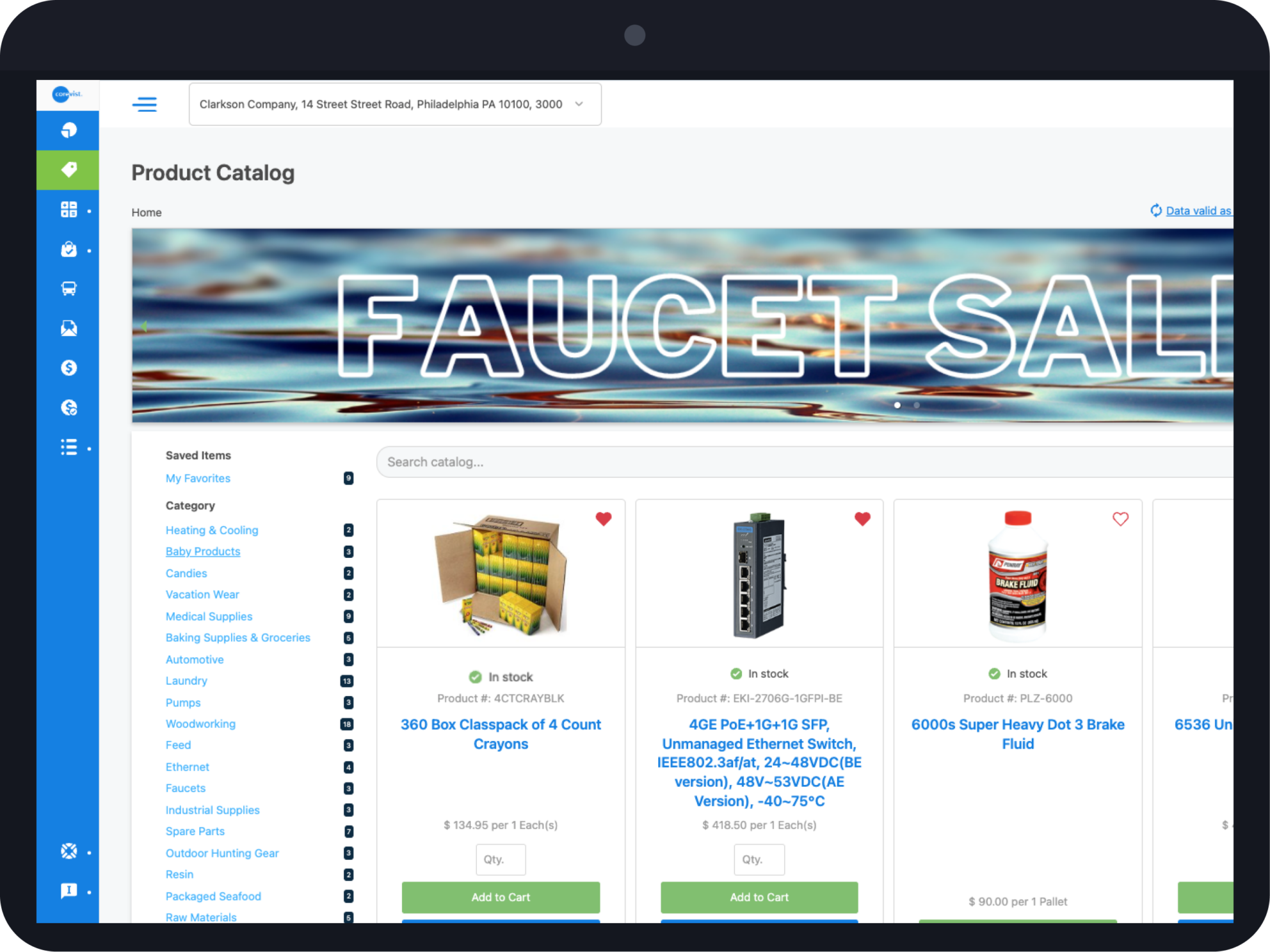 Catalog Feature